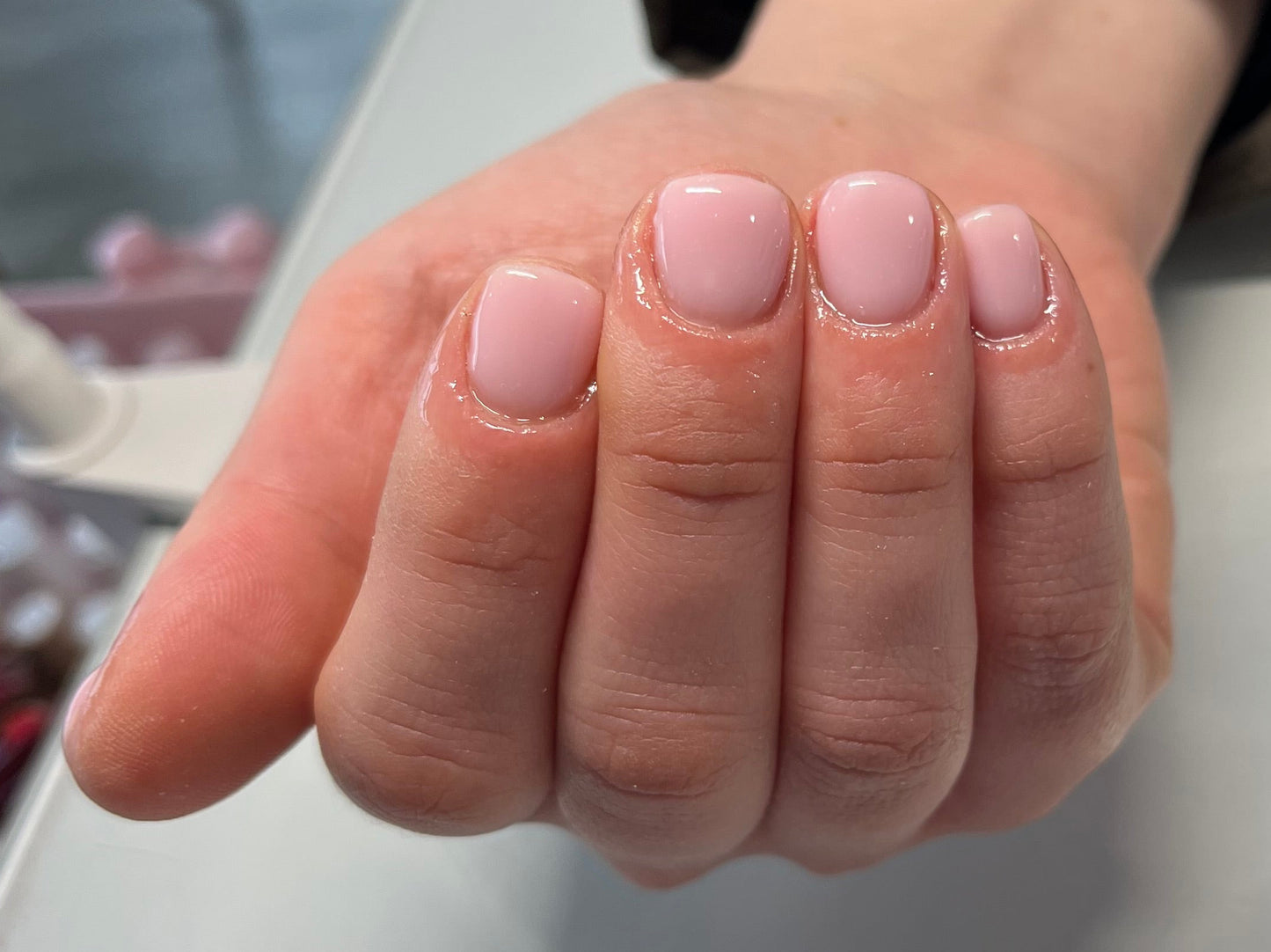 Gel polish and builder base course