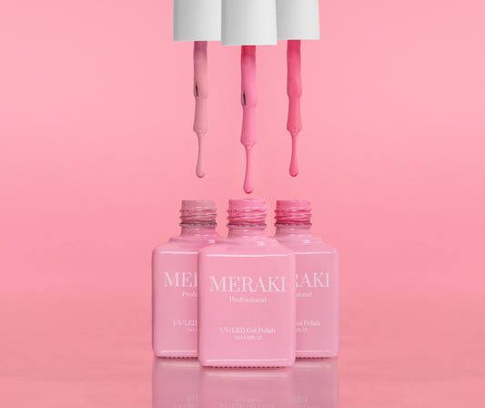 Gel polish with builder base Course