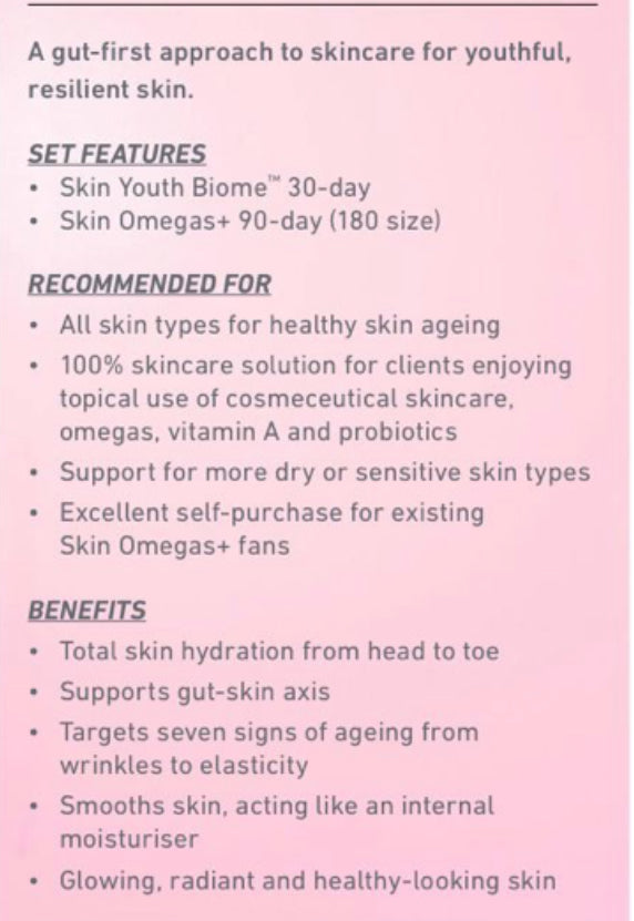 Youthful skin set