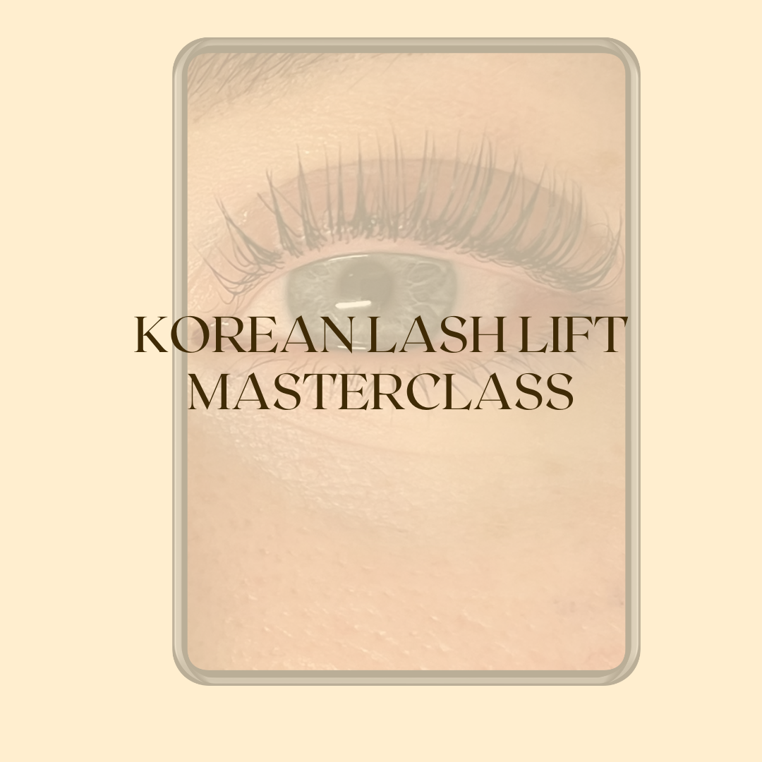 Korean lash lift masterclass